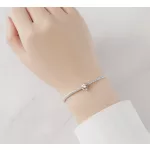 Kislány figura ezüst charm