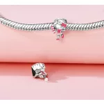 Kislány figura ezüst charm
