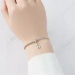 Alpaka ezüst függő charm