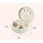 Ékszertartó Doboz utazáshoz krém színű