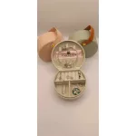 Ékszertartó Doboz utazáshoz krém színű