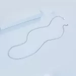 Kecses gyöngylánc ezüst nyaklánc