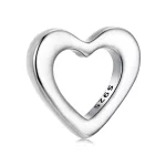 Szívből Jövő Ezüst Charm