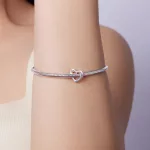 Szívből Jövő Ezüst Charm