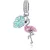 Ezust-flamingo-palmalevellel-fuggo-charm
