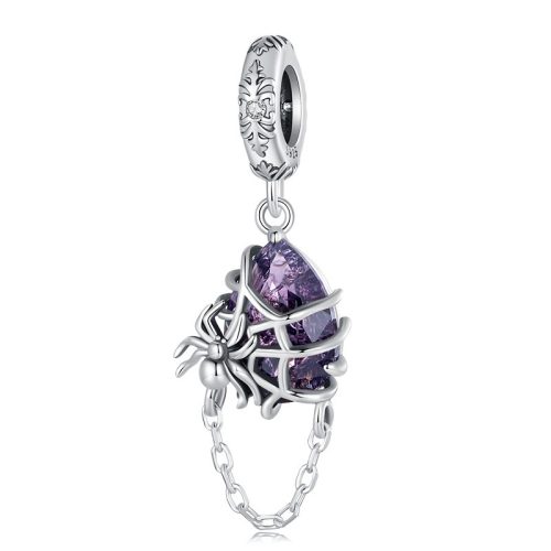 Pokhaloba-foglalt-lila-ko-ezust-charm