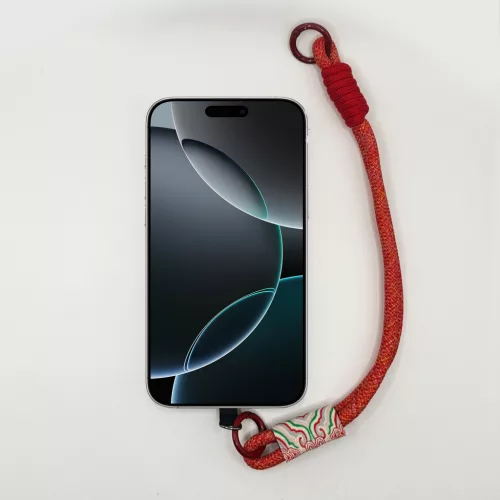 Téglavörös Bohém - Telefon Csuklópánt