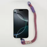 Hangaszín Lila Bohém - Telefon Csuklópánt