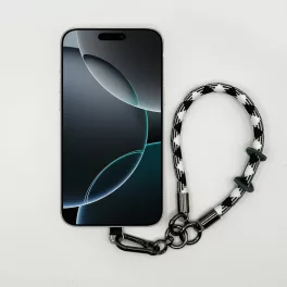   Tyúklábmintás - Klasszikus Telefon Csuklópánt Karabinerrel