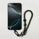 Terepzöld Szemcsés - Karabineres Telefon Csuklópánt