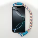 Tengerész Mintás Rövid Telefonpánt Csuklóra Kék Díszítéssel