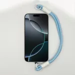 Babakék és Fehér Rövid Telefonpánt Csuklóra