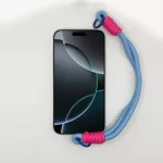 Égkék és Magenta Rövid Telefonpánt Csuklóra