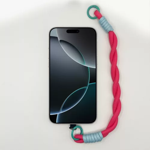 Görögdinnye és Babakék Fonott Rövid Telefonpánt Csuklóra