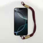 Bordó és Homokszín Rövid Telefonpánt Csuklóra