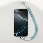 Babakék és Fehér Rövid Telefonpánt Csuklóra