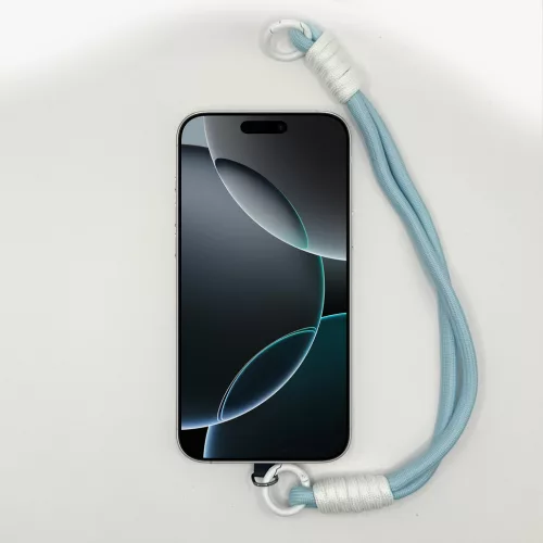 Babakék és Fehér Rövid Telefonpánt Csuklóra