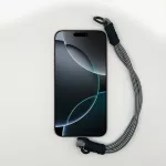 Fekete-Fehér Sodort Rövid Telefonpánt Csuklóra Fekete Díszítéssel