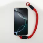 Piros és Fekete Rövid Telefonpánt Csuklóra