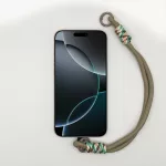 Keki Rövid Telefonpánt Csuklóra Földszínű Fonattal