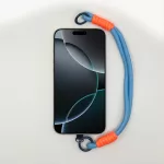 Égkék és Élénk Rózsaszín Rövid Telefonpánt Csuklóra