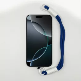Kék fehét Rövid Telefonpánt Csuklóra