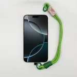 Limezöld Bohém - Telefon Csuklópánt