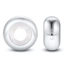 Elegáns ezüst Spacer Szilikonos Stopper charm 1 db
