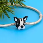Francia-Bulldog-ezust-charm