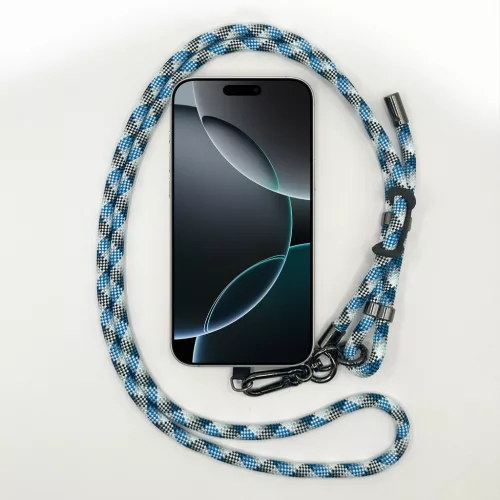 Kék Mozaik - Univerzális Hosszú Telefonpánt Karabinerrel