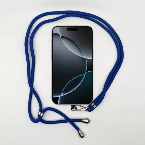 Egyszínű Királykék - Univerzális Hosszú Telefonpánt Karabinerrel