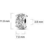 Hopehely-mintas-ezust-gomb-charm