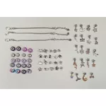 Panacha "Lila Mese" Kreatív Ékszerkészítő Ajándékszett gyerekeknek (63 darabos)