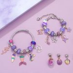 Panacha "Lila Mese" Kreatív Ékszerkészítő Ajándékszett gyerekeknek (76 darabos)