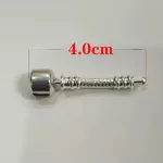 4cm-es toldás ezüst karkötőhöz sima kapoccsal