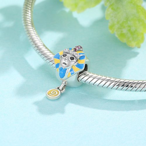 Egyiptomi-Farao-ezust-szines-charm