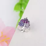 Szines-level-ezust-charm-kovekkel