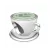 Matcha zöld latte ezüst charm
