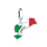 Venice Velence ezüst függő charm