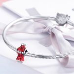 Coke Kólás üveg ezüst színes charm