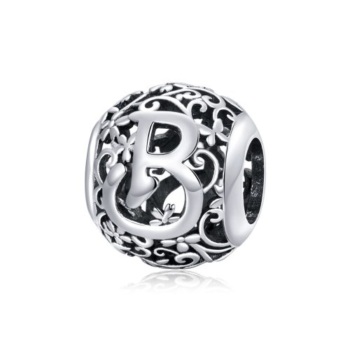 B-betu-diszes-gomb-ezust-charm