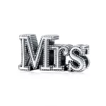 Ezüst "Mrs." Charm