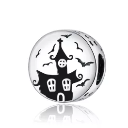 Kastely-deneverekkel-Halloween-Ezust-Charm