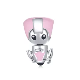 Rozsaszin-robot-ezust-charm