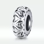 Ezüst Titkos Szívek Charm Medál