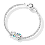 Ezüst Végtelen Álomfogó Free felirattal Charm Medál