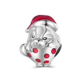Karacsonyi-francia-bulldog-ezust-charm