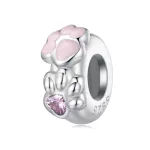 Ezüst Cicamancs Charm