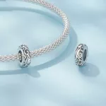 Misztikus Indák ezüst stopper charm