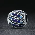 Ezust-gomb-charm-kek-kovekkel